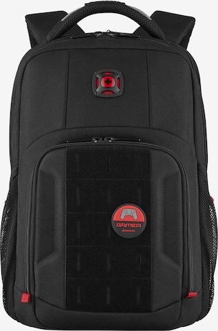 WENGER Backpack 'Player Mode' in Black: front