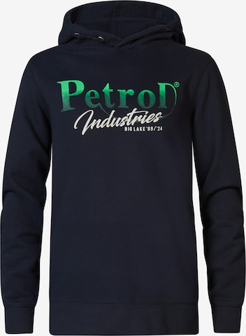 Petrol Industries Sweatshirt 'PortLions' in Blue: front