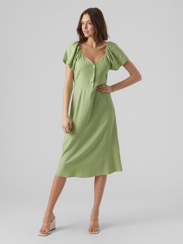 VERO MODA Letní šaty 'Mymilo' – zelená