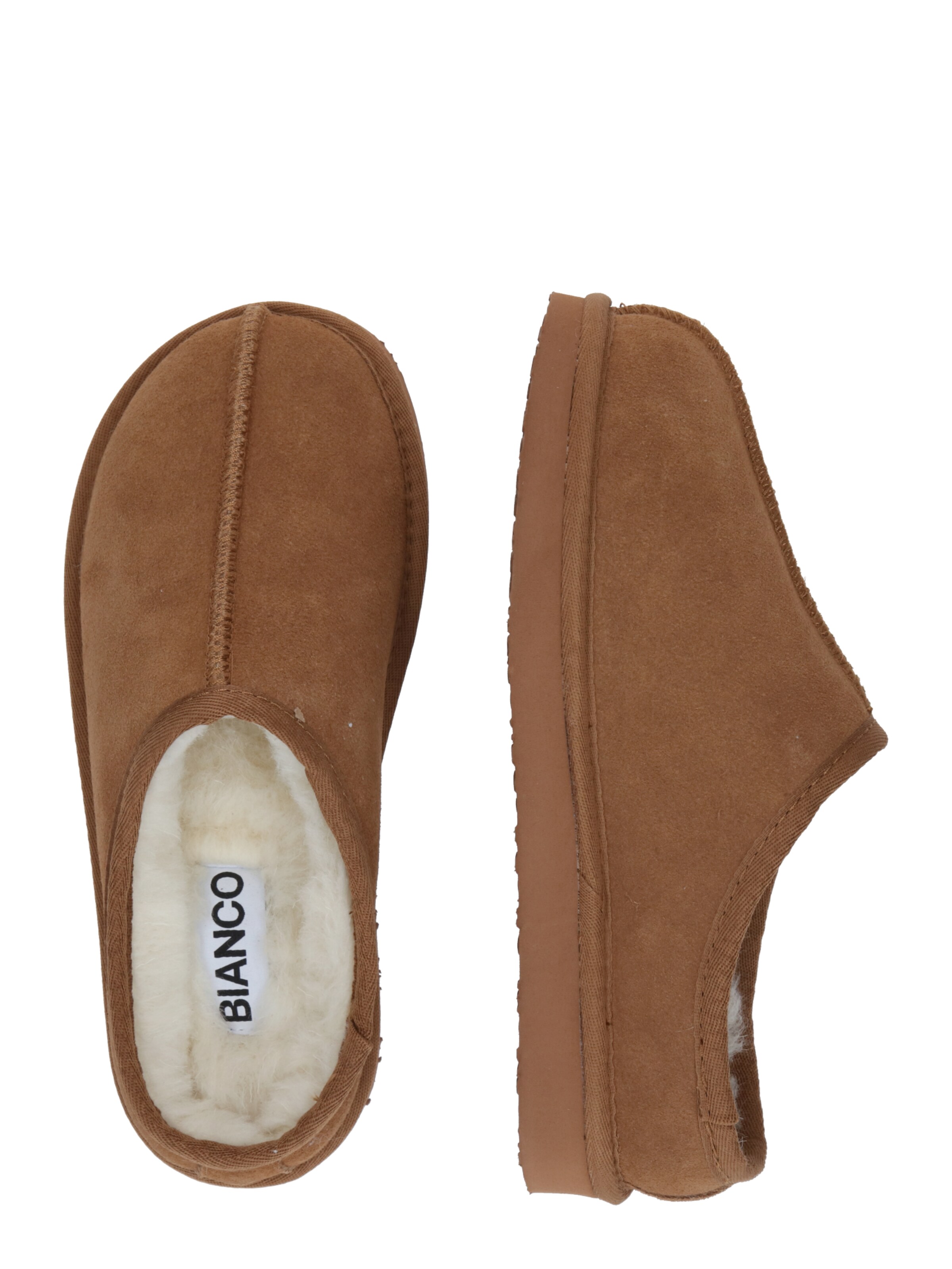 Bianco Házi cipő 'BIASNOW' - barna