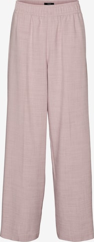 Pantalon 'VMCASSIDY' VERO MODA en rose : devant