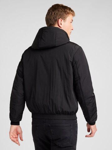 Calvin Klein Jeans Jacke 'HARRINGTON' in Schwarz