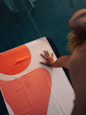 woodsandwaves Mat 'Inner Peace' in Orange