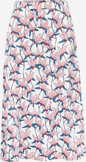 Fabienne Chapot Jupe 'Claire' en bleu ciel / rose / grenadine / blanc, Vue avec produit