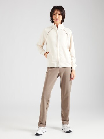 Champion Authentic Athletic Apparel Trainingspak in Beige: voorkant