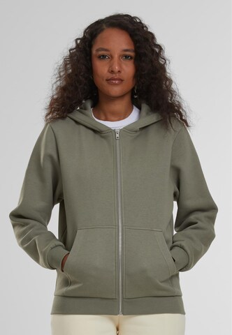 Urban Classics Кофта на молнии в Зеленый