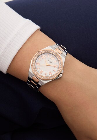 GUESS Analoog horloge 'CONTESSA' in Gemengde kleuren: voorkant