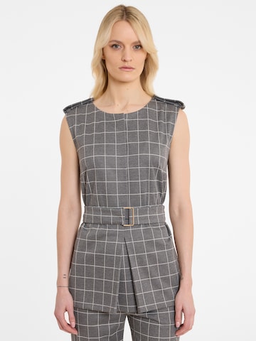 Ana Alcazar Top 'Amira' in Grey