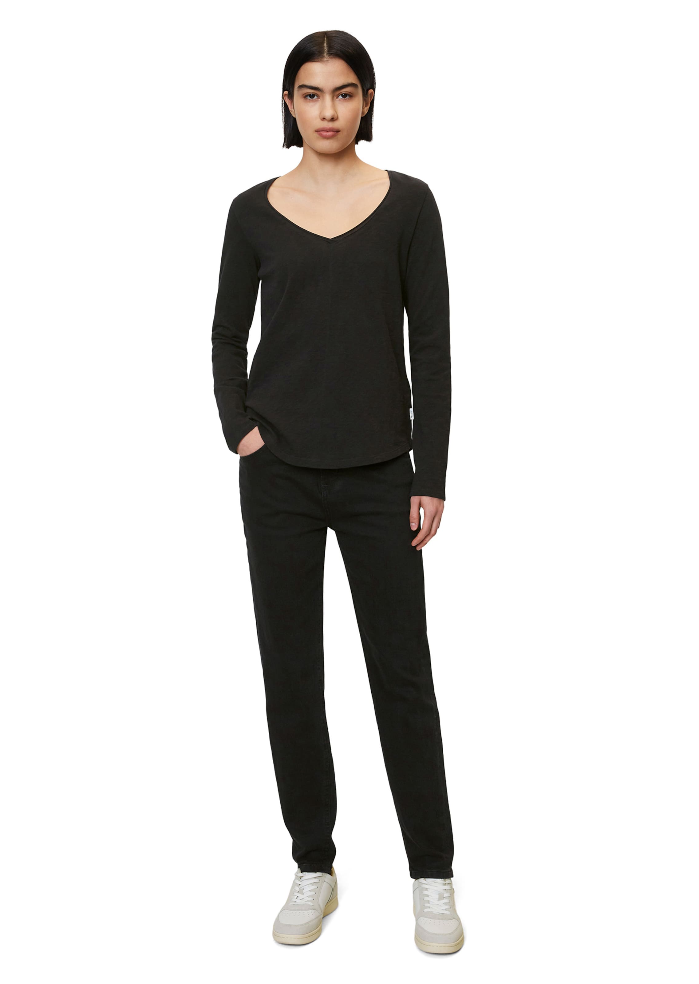 Marc O'Polo DENIM T-shirt i svart