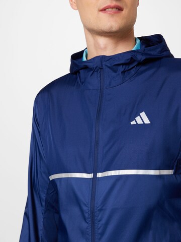 ADIDAS PERFORMANCE Athletic Jacket 'Own The Run' in Blue