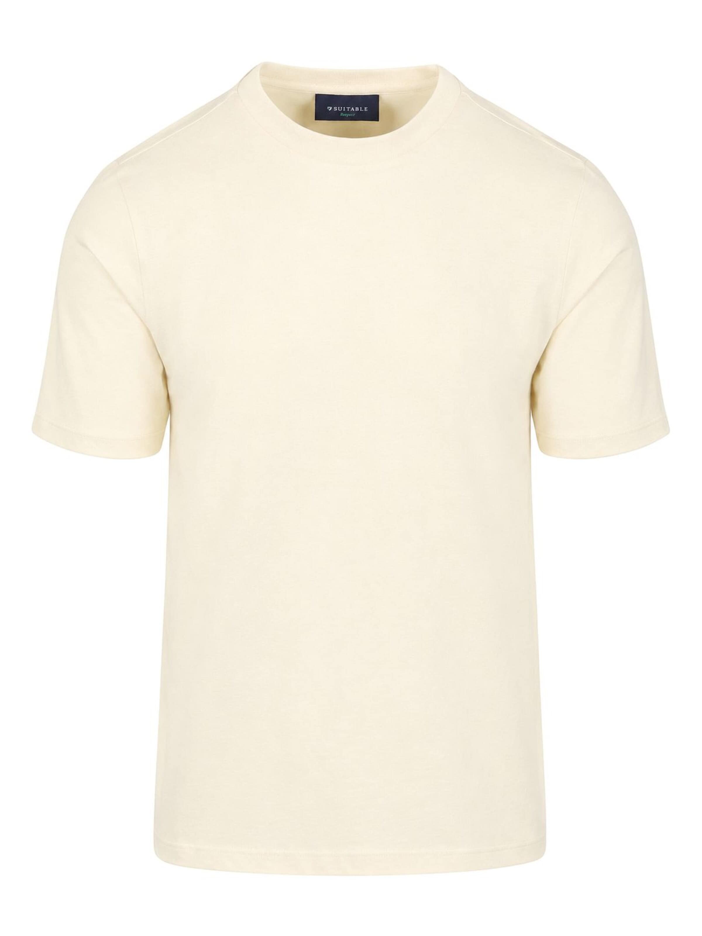 T-Shirt 'Tim' Suitable en blanc : devant