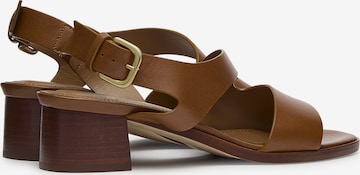 LOTTUSSE Sandals 'Nylo' in Brown
