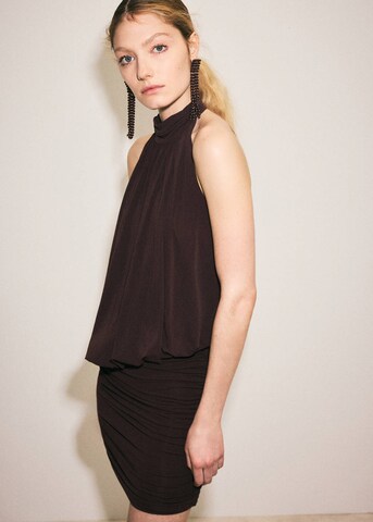 MANGO Kleid 'Rocio' in Braun