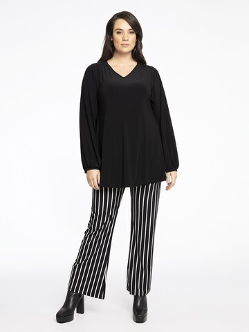 YOEK Regular Broek in Zwart