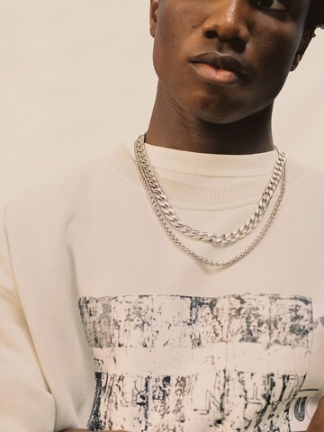 Pull&Bear Set in Silber
