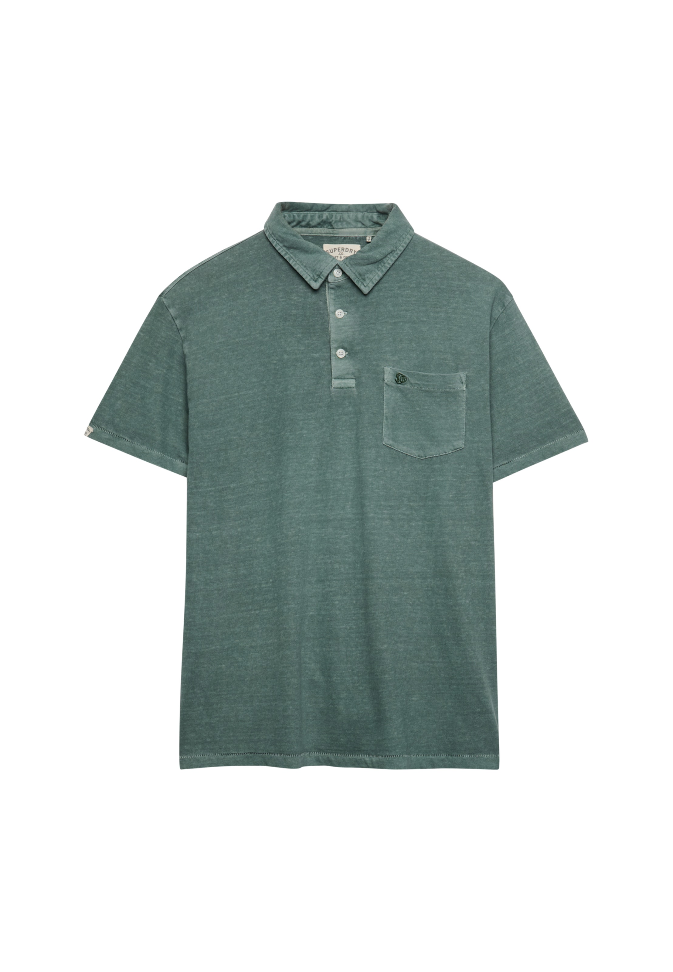 Superdry & Co Poloshirt in Grün: Vorderseite