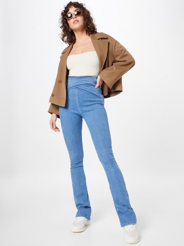 Misspap Flared Jeans in Blau