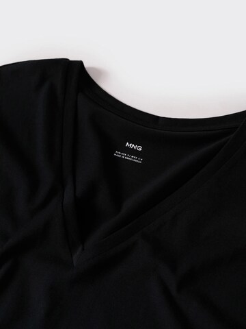 MANGO Shirt 'SACOV' in Black