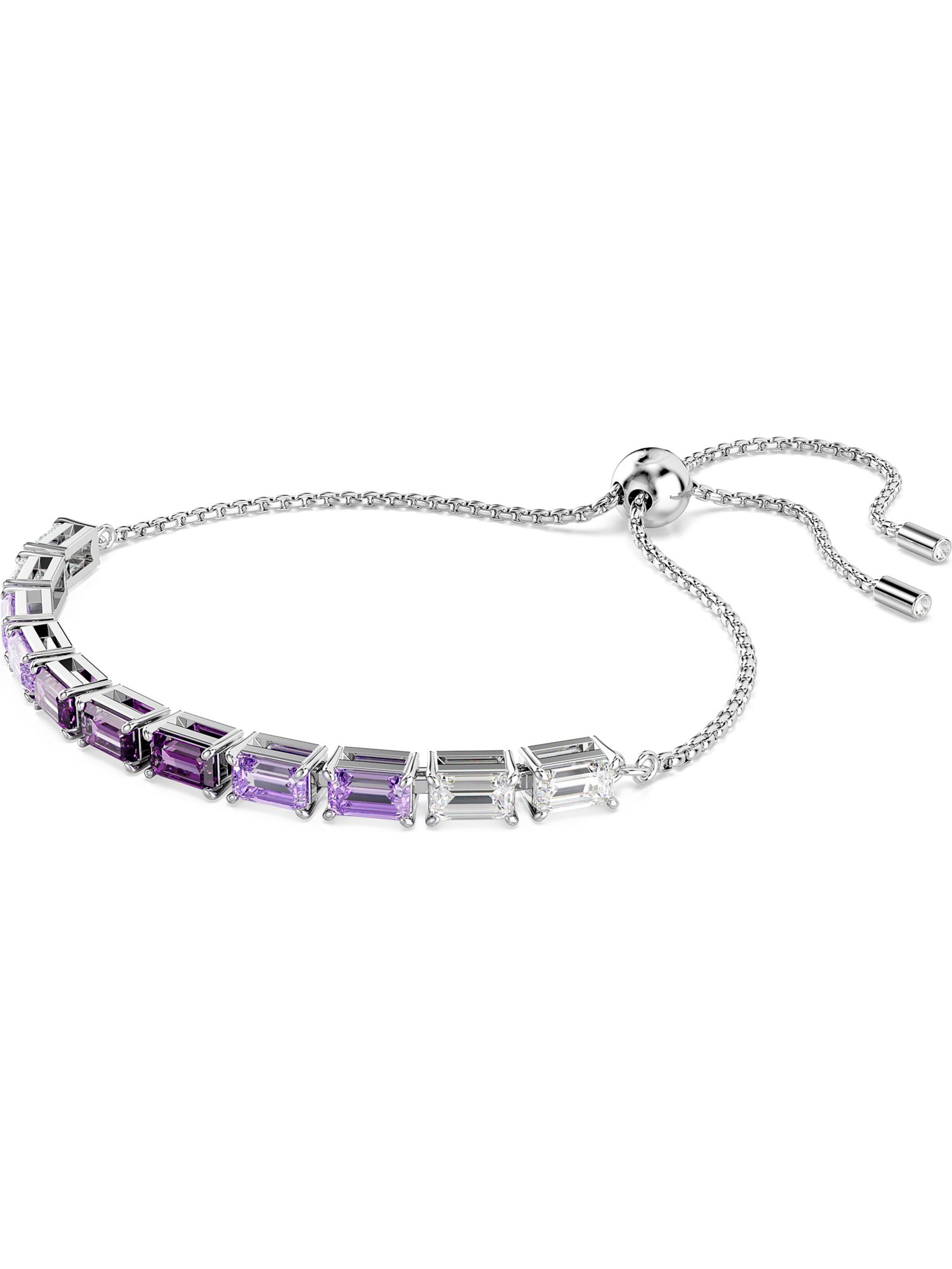Swarovski Armband 'Matrix' in Silber: Vorderseite