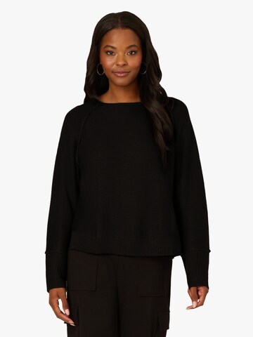 Adrianna Papell Trui in Zwart: voorkant