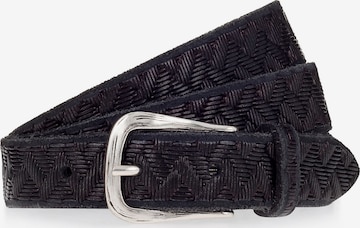 Ceinture B.BELT en noir : devant