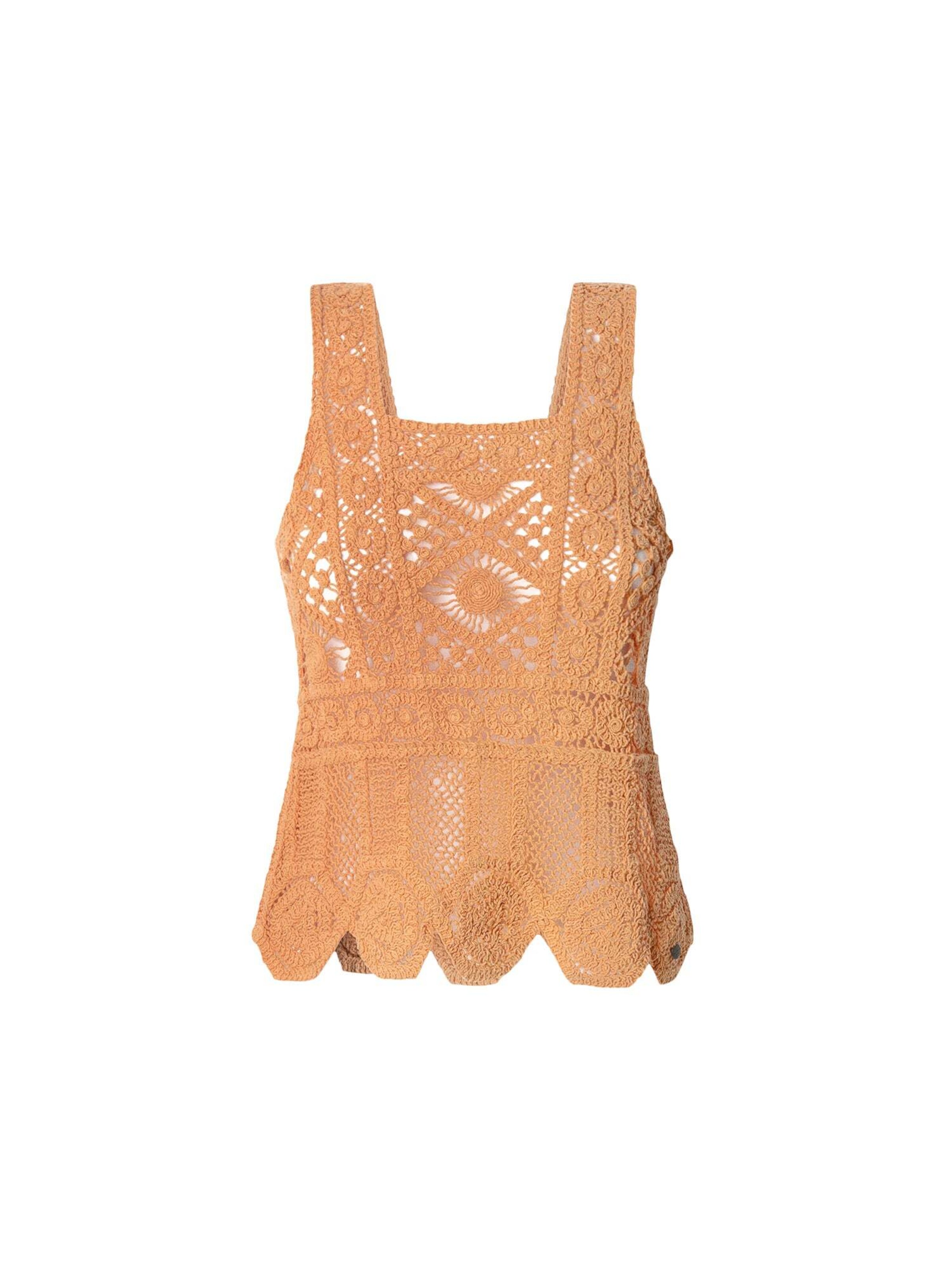 Top in maglia 'Olive' di Pepe Jeans in arancione: frontale