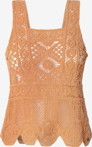 Pepe Jeans Stricktop 'Olive' in Orange: Vorderseite