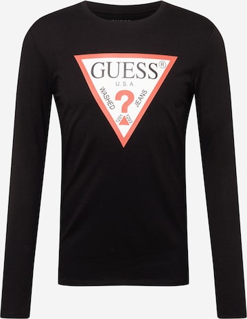 GUESS Shirt in Zwart: voorkant