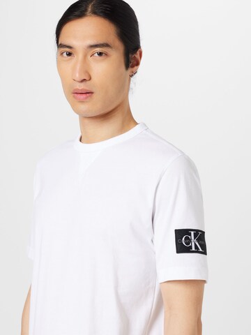 Calvin Klein Jeans Koszulka w kolorze biały