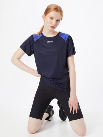 Superdry Performance Shirt in Blue