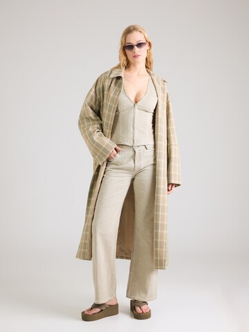 WEEKDAY - Top 'Belina' en beige