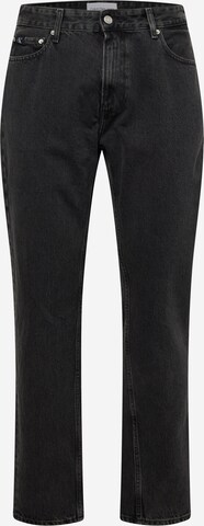 Calvin Klein Jeans Regular Jeans 'AUTHENTIC DAD Jeans' in Zwart: voorkant