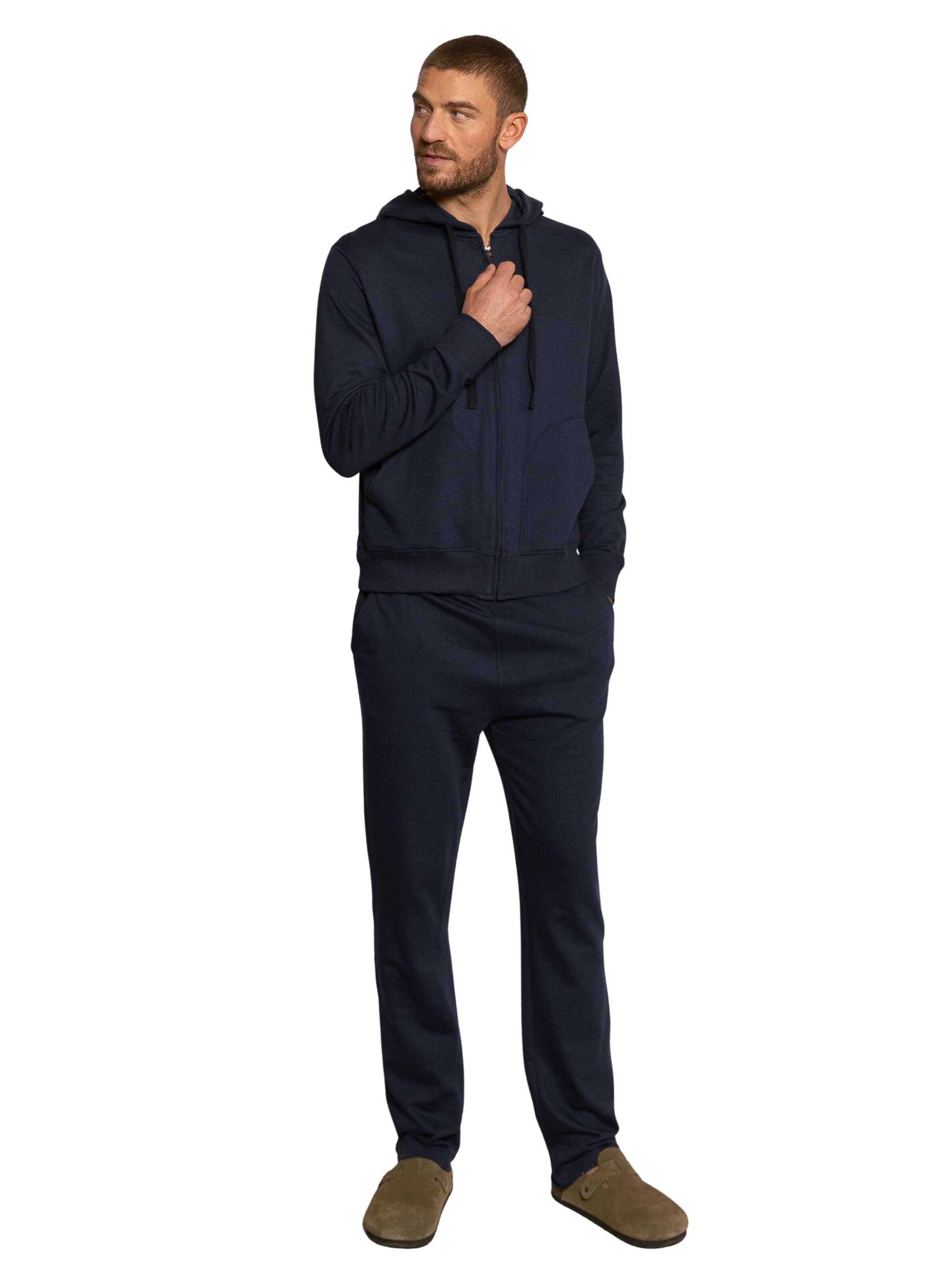 Veste de survêtement 'Terry' LDB en bleu