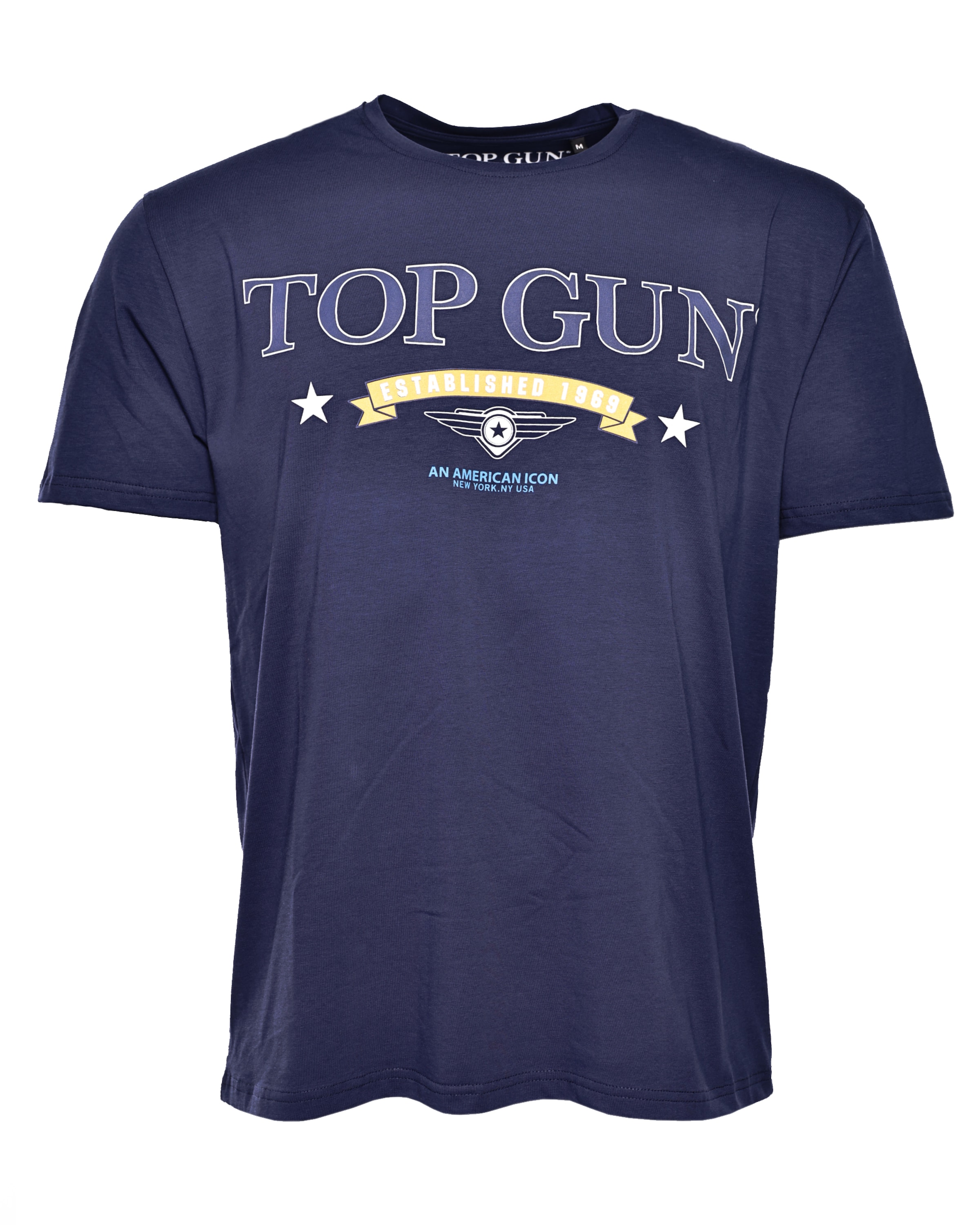 TOP GUN T-Shirt in Blau: Vorderseite