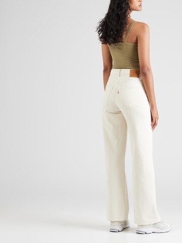 LEVI'S ® Wide Leg Jeans 'Ribcage' i hvid