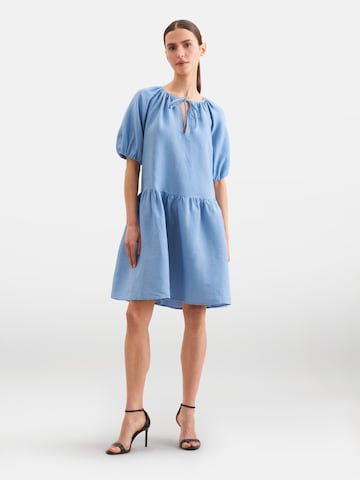 Robe SEIDENSTICKER en bleu : devant