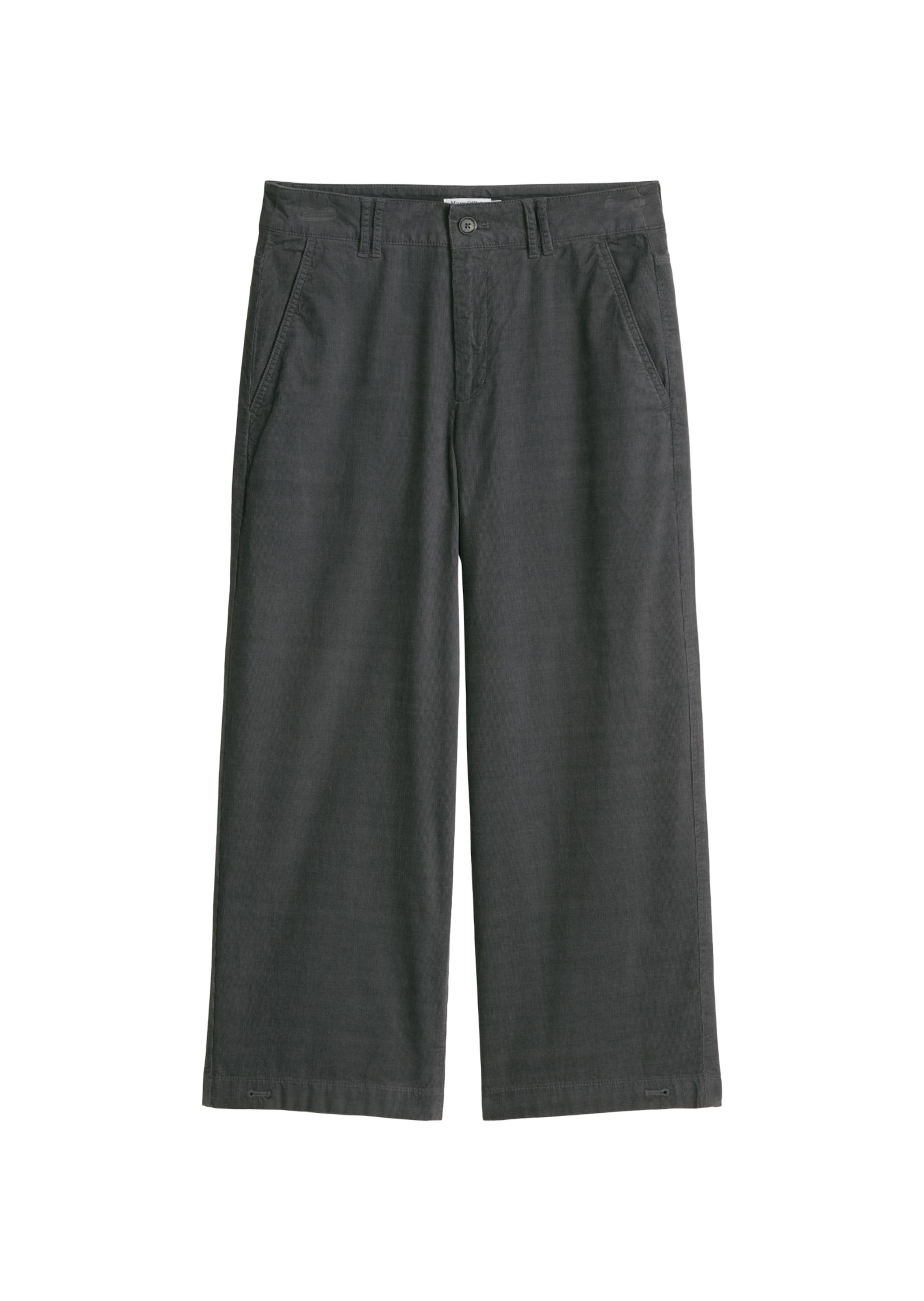 Loosefit Pantalon Marc O'Polo DENIM en gris : devant