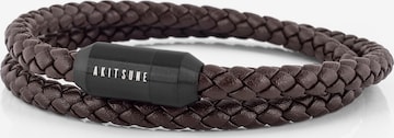 Akitsune Bracelet 'Suprema' in Brown: front