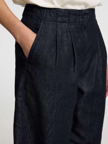 SELECTED FEMME Wide leg Τζιν πλισέ 'SLFVela' σε μπλε