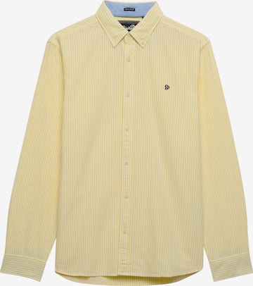 Coupe regular Chemise Superdry & Co en jaune : devant