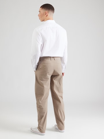 Loosefit Pantalon à pince Lindbergh en gris : derrière