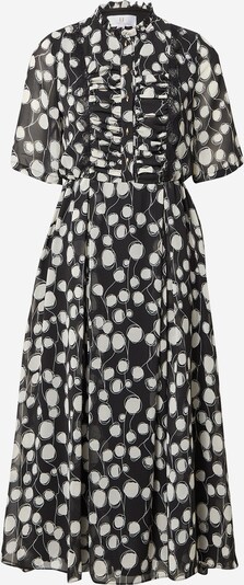 Rochie Forever Unique pe negru / alb, Vizualizare produs