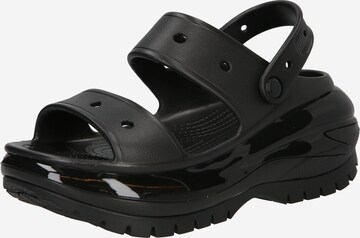 Crocs Sandals 'Classic Mega Crush' in Black: front