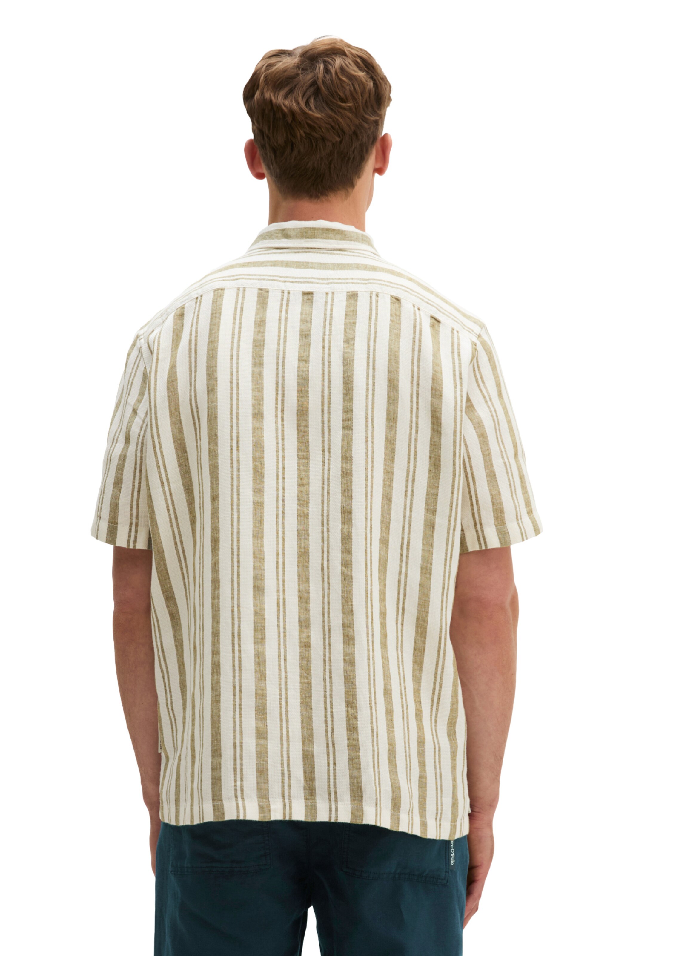 Marc O'Polo Regular fit Overhemd in Beige