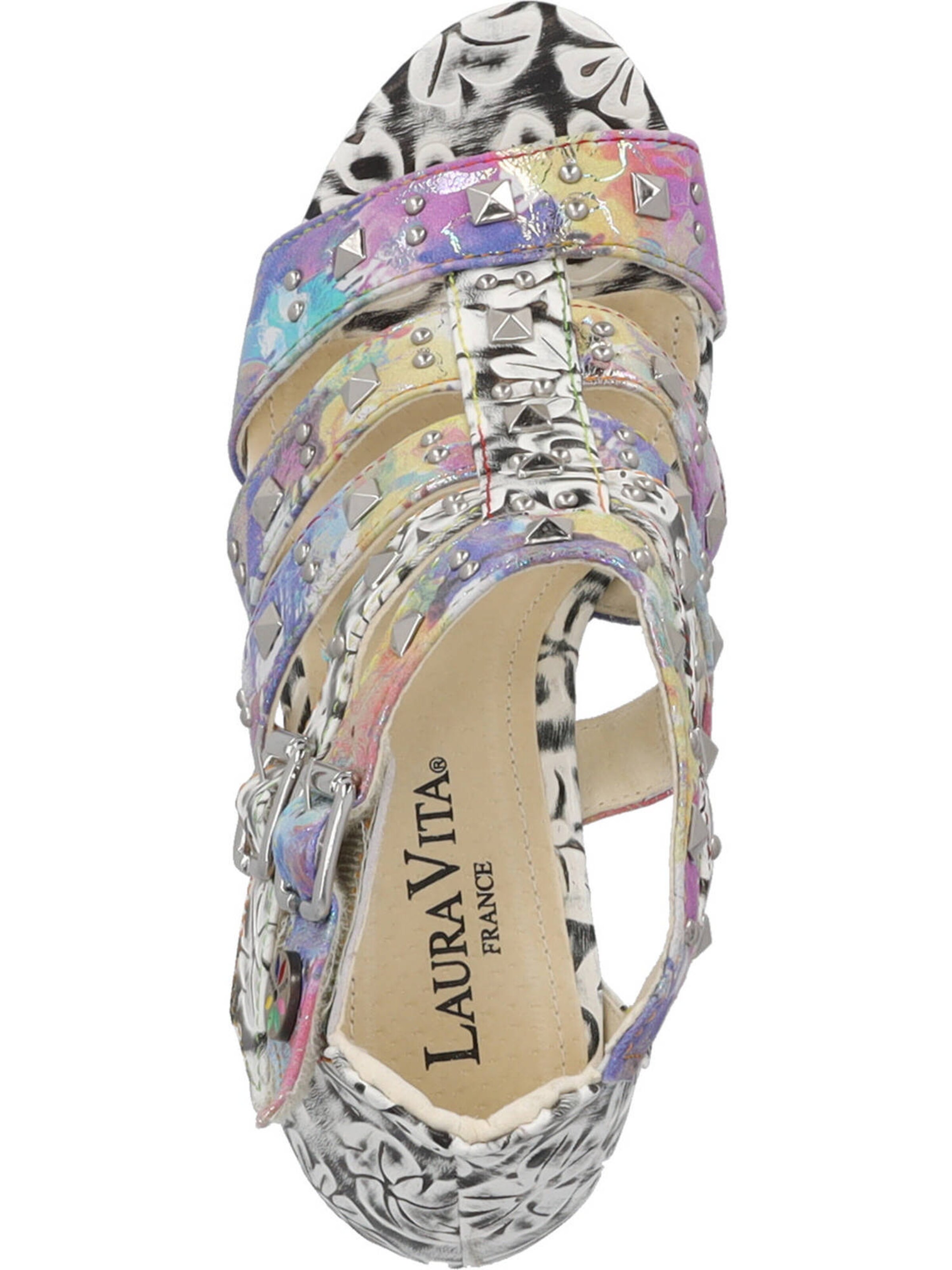 Laura Vita Strap sandal 'Albane 6324' in Mixed colours