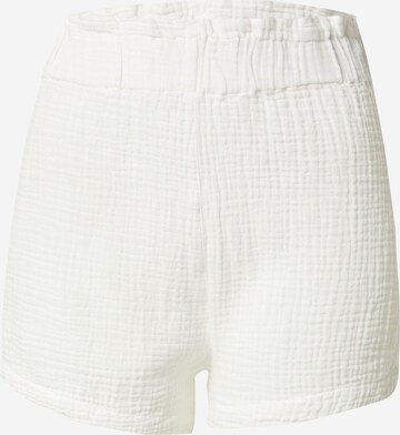 Monki - Regular Calças em branco: frente