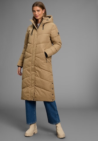 POLARINO Raincoat in Brown: front