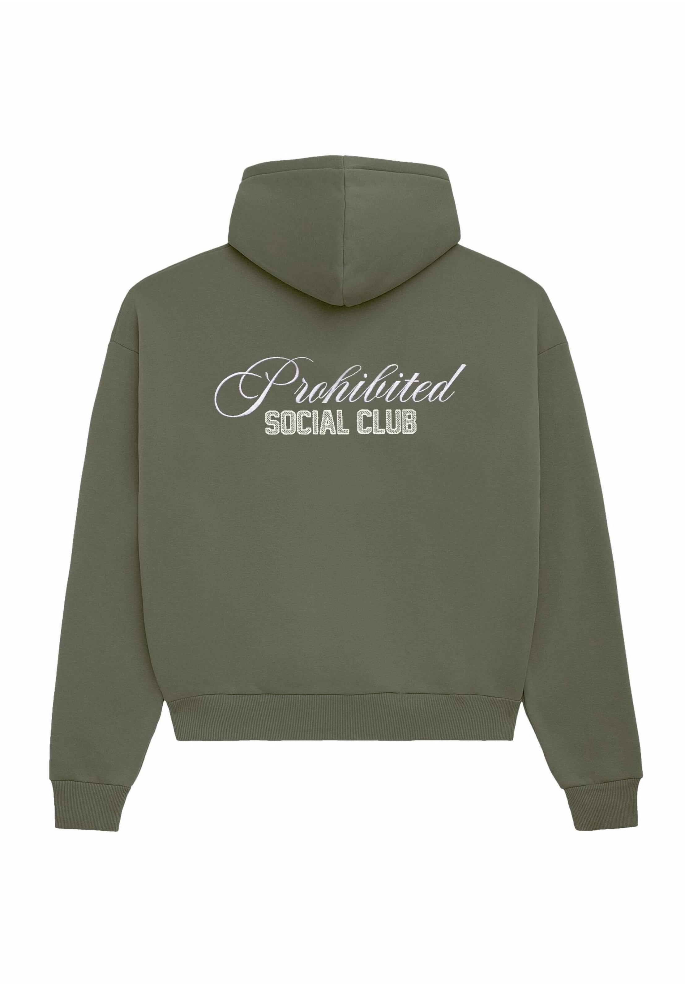 Prohibited Sweatshirt in Grün: Vorderseite