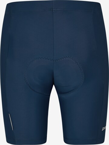 ZIENER Skinny Workout Pants 'NIARA X-Function' in Blue