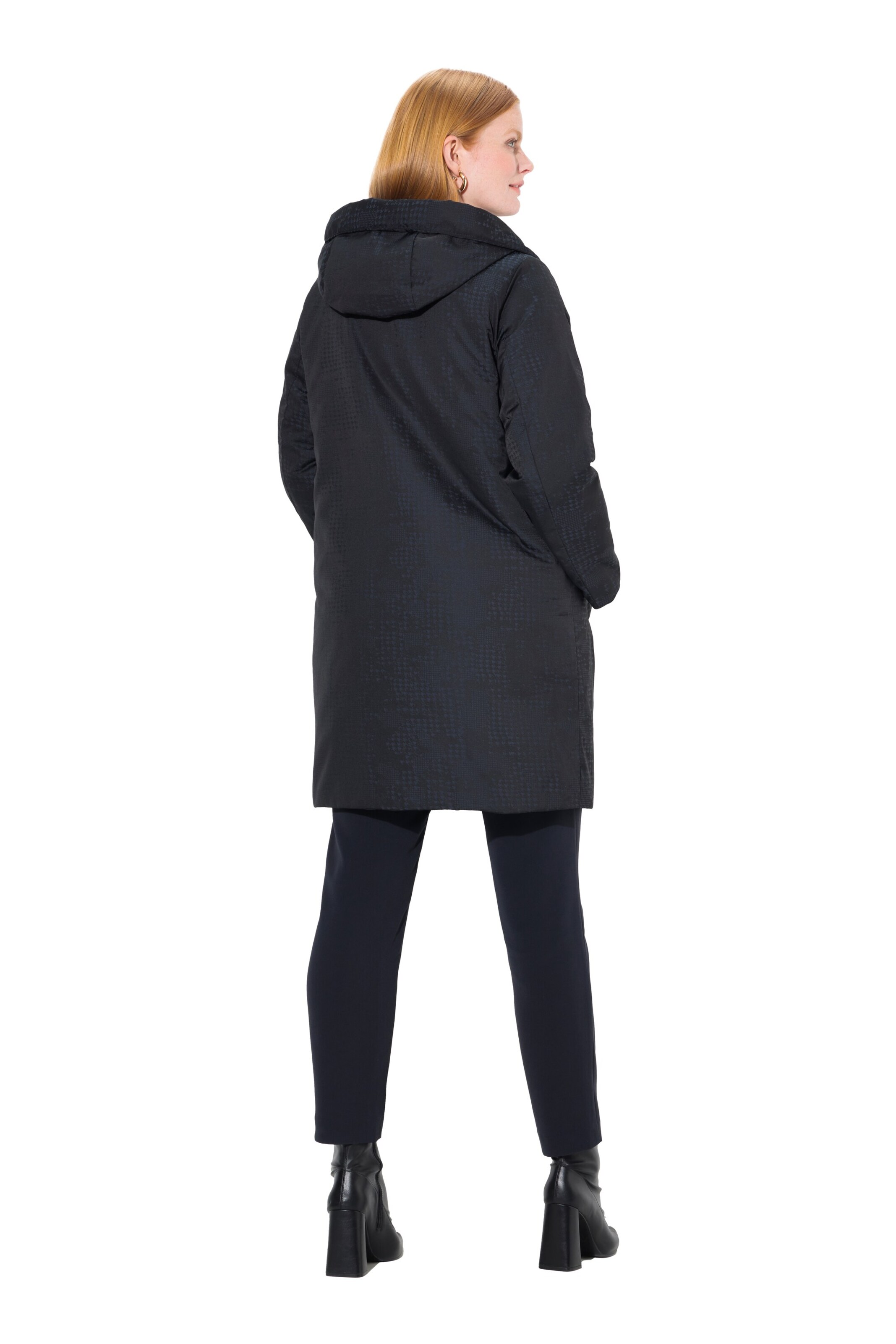 Ulla Popken Between-seasons coat in Blue